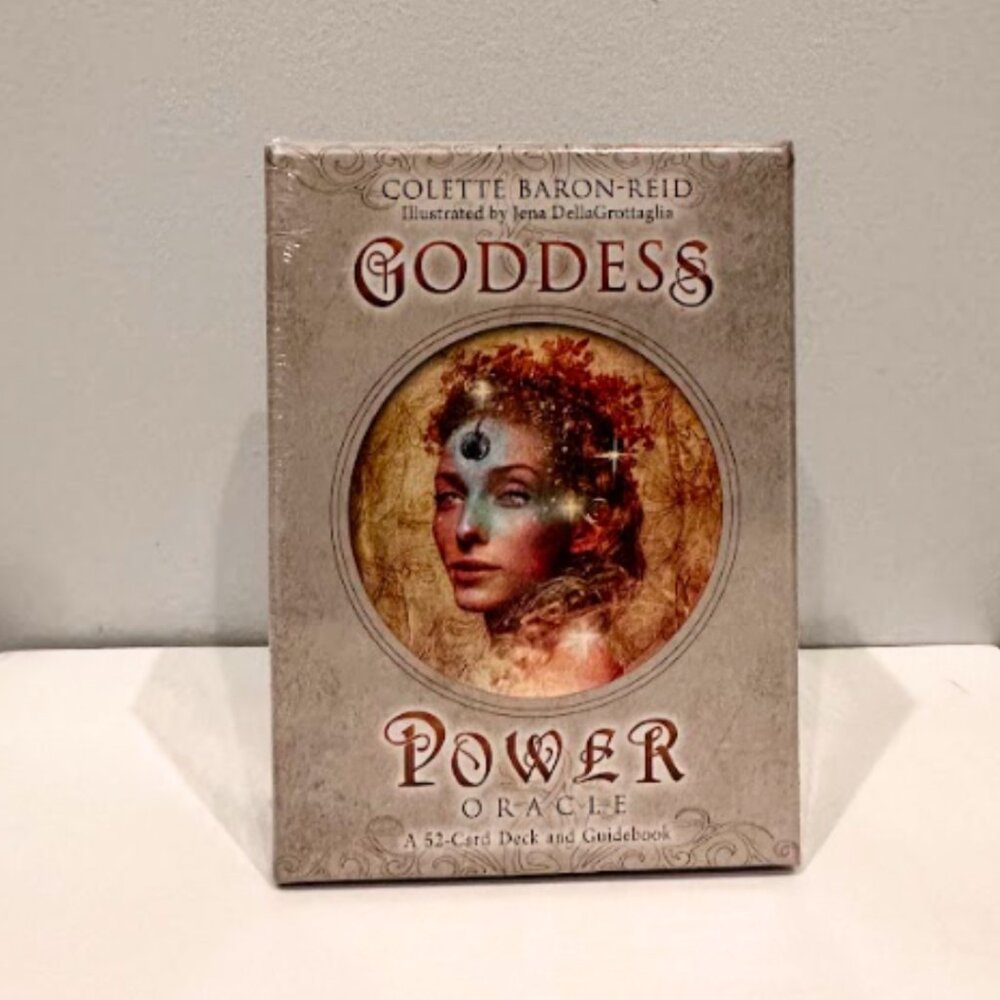 BRAND NEW Goddess Power Oracle Deck and Guidebook BRAND NEW Colette Baron-Reid